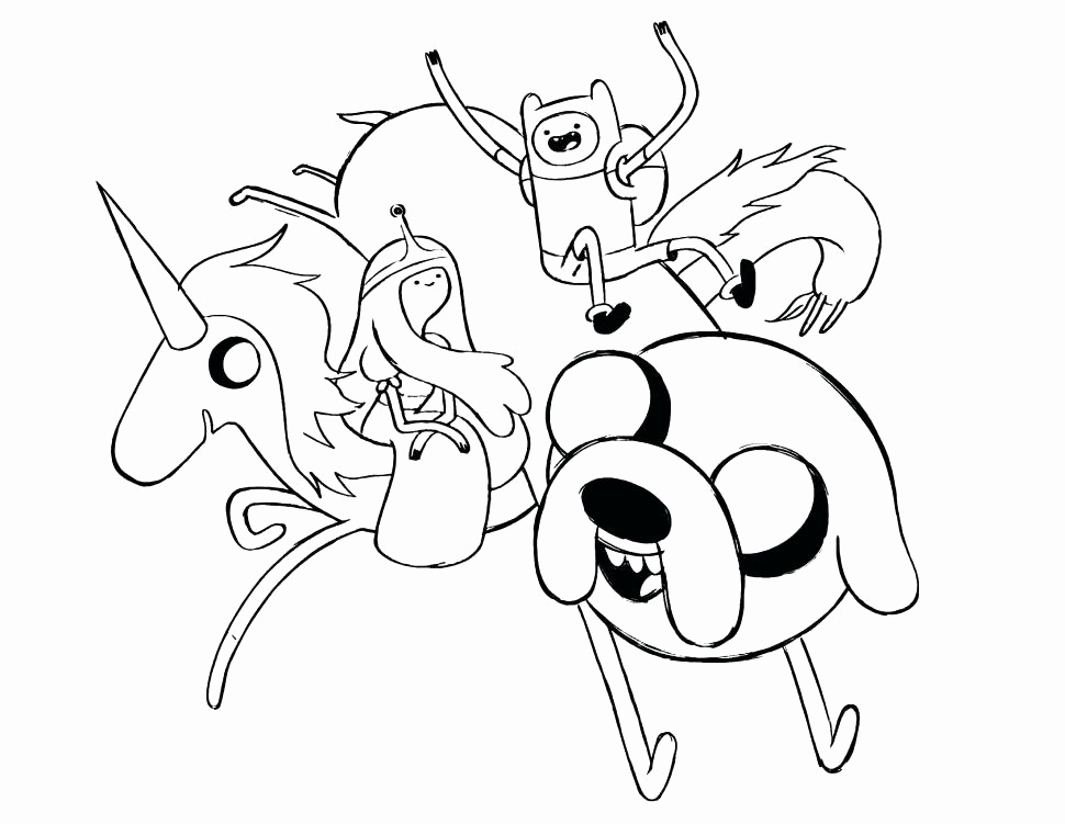 Lady Rainicorn Coloring Pages