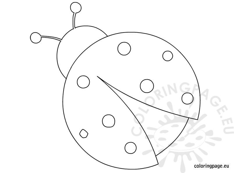 804x595 Ladybug Coloring Pages