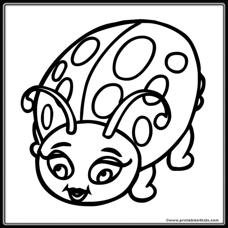 736x736 Ladybug Coloring Pages To Download And Print For Free