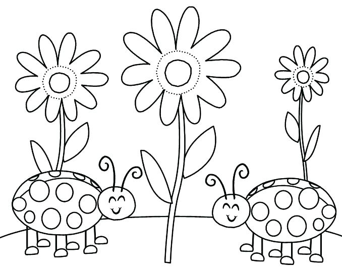 Ladybug Coloring Page