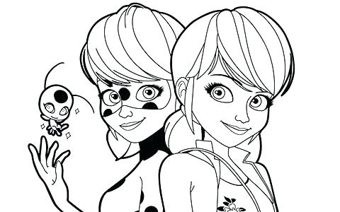 480x300 Free Printable Ladybug Coloring Sheets Com Miraculous Pages New