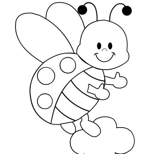 500x493 Ladybug Coloring Pages To Print Kids Stuff Ladybug