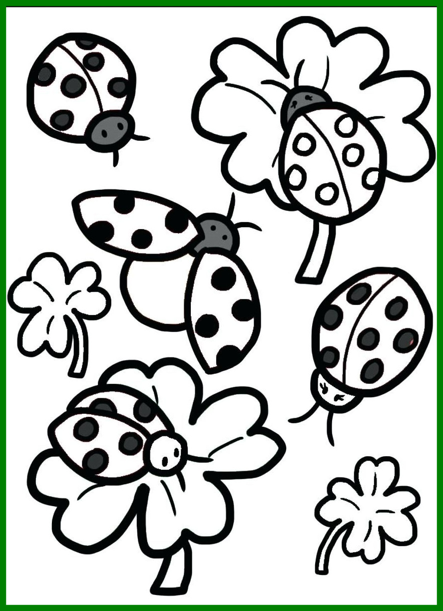 Ladybug Coloring Pages For Kids