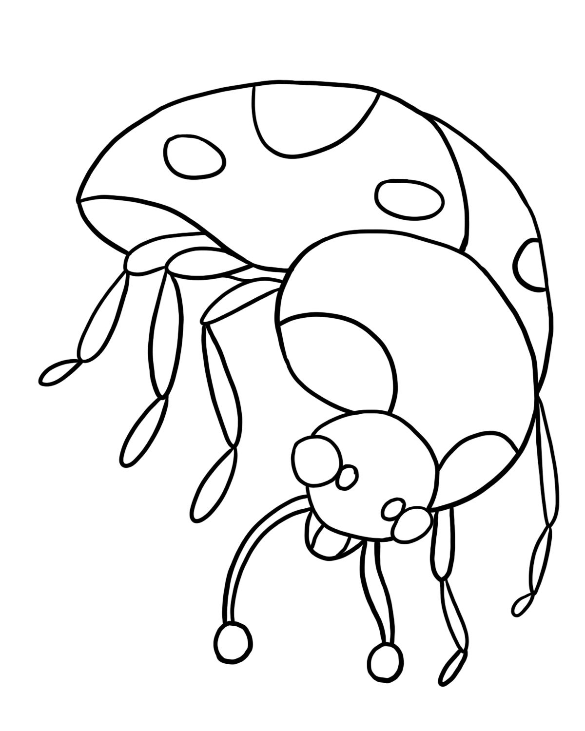 1200x1500 Stunning Printable Ladybug Coloring Pages For Kids Flower Style