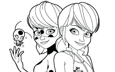 480x300 Ladybug Girl Coloring Pages Lady Bug Coloring Page Com Miraculous