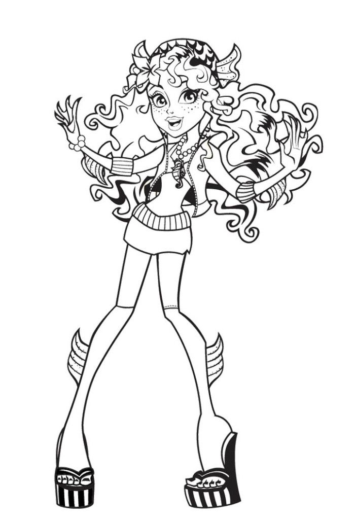 700x1027 Happy Lagoona Blue Coloring Pages