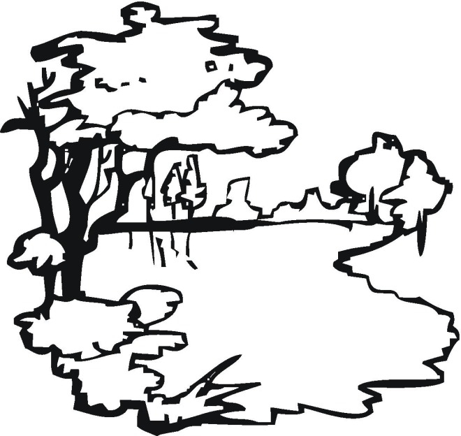 660x624 Lake Coloring Lake Coloring Pages 660 X 624 Pixels Printable