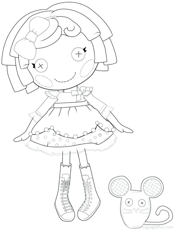 610x800 Lalaloopsy Color Pages Coloring Pages 9 Lalaloopsy Mermaid Color
