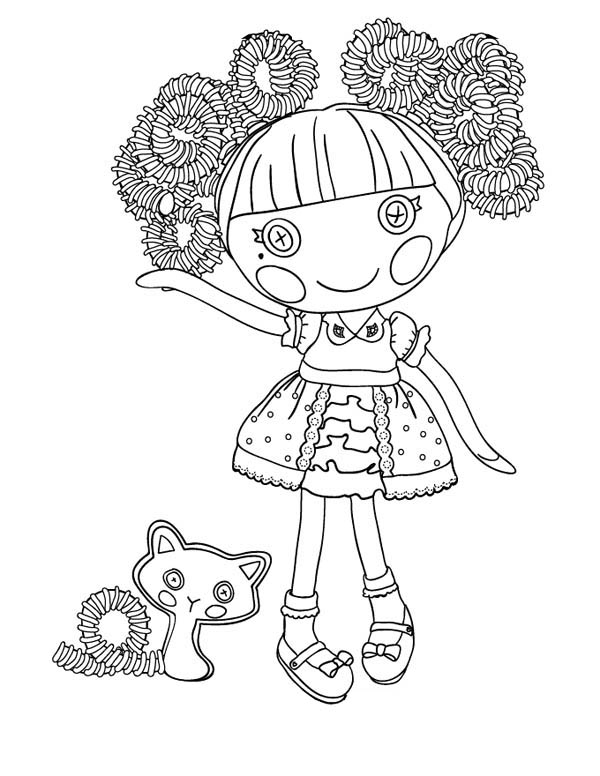 600x776 Lalaloopsy Jewel Sparkle Coloring Pages