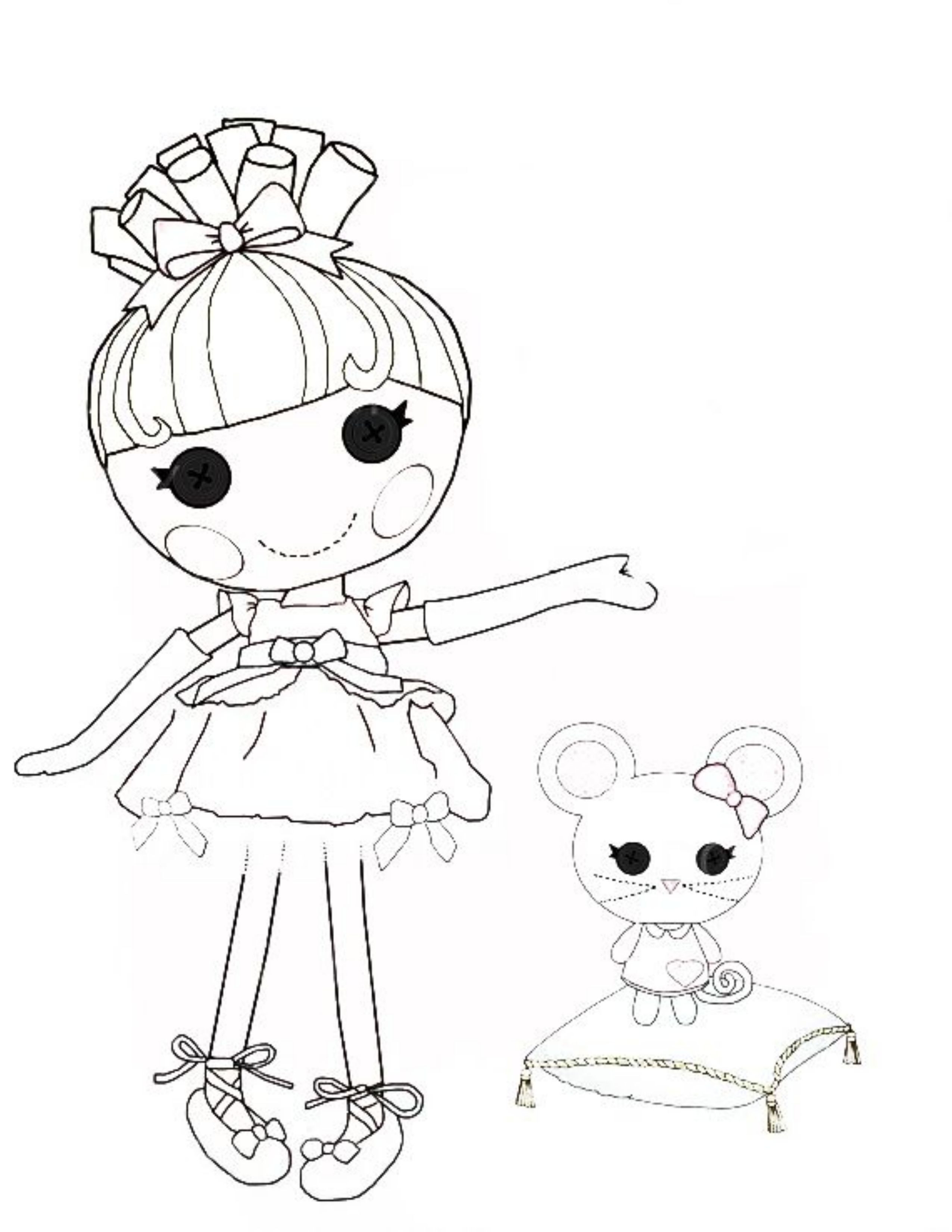 2551x3302 Luxury Coloring Pages Lalaloopsy