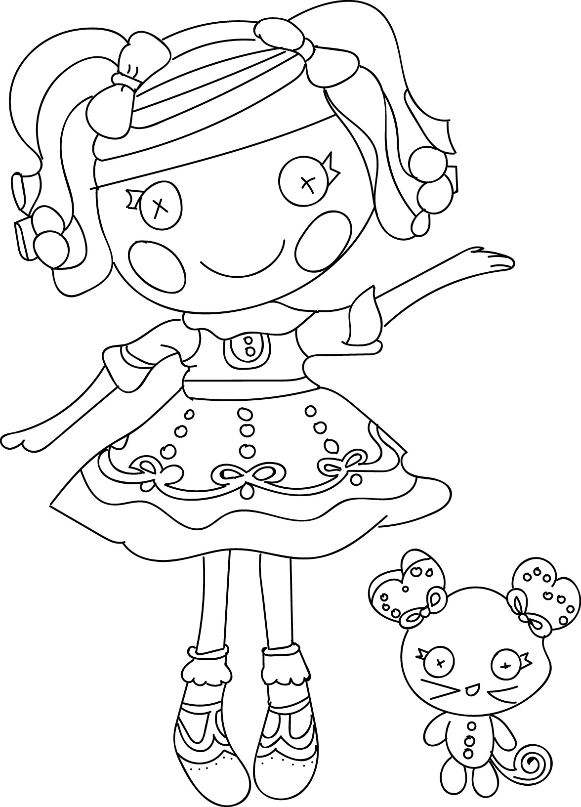 1176x1633 Lalaloopsy Coloring Pages Nice Cartoon Check More