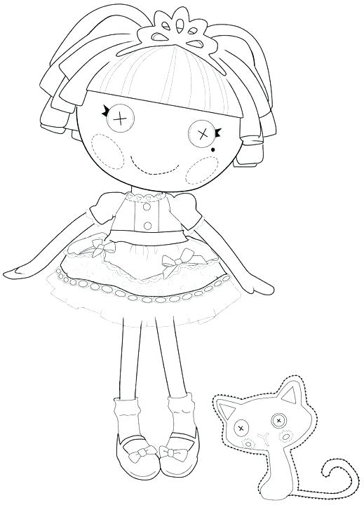 Lalaloopsy Coloring Pages Pdf