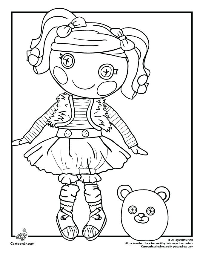 680x880 Lalaloopsy Coloring Page Free Coloring Pages Coloring Pages Free