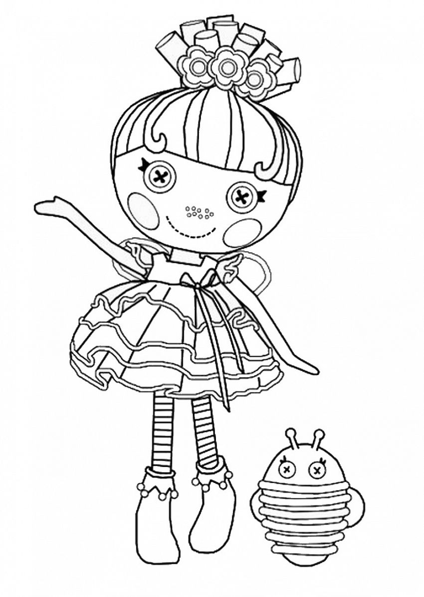 850x1195 Lalaloopsy Coloring Pages
