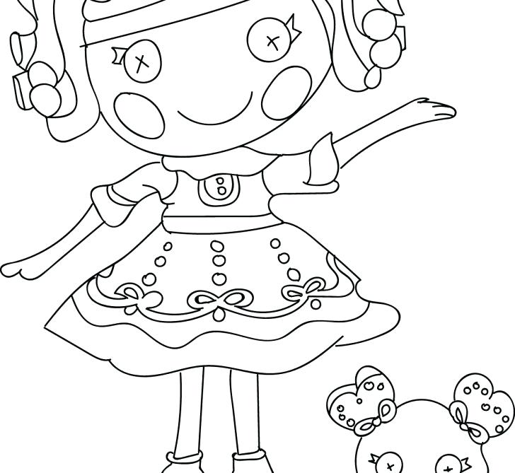 728x669 Lalaloopsy Coloring Page Coloring Pages Color Pages Color Pages