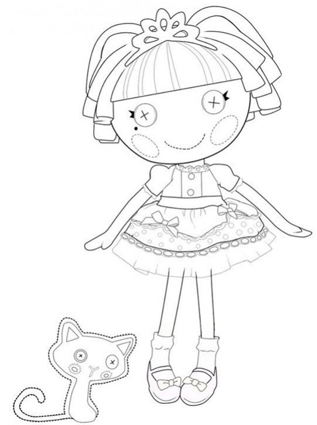 643x861 Lalaloopsy Coloring Pages Colouring Pages