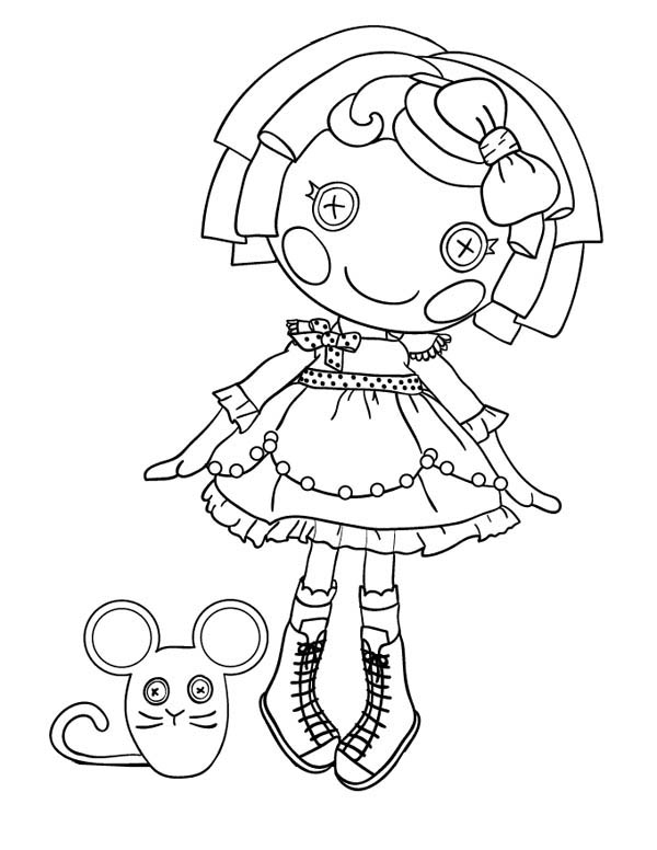 600x776 Lalaloopsy Coloring Pages
