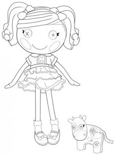 Lalaloopsy Dolls Coloring Pages