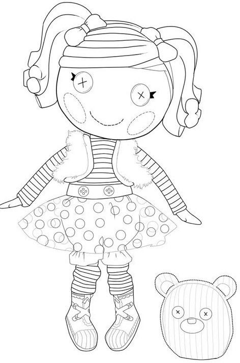 472x712 Lalaloopsy Coloring Pages Lovely The Best Lalaloopsy Dolls