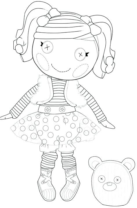 472x712 Lalaloopsy Coloring Page Coloring Pages Lalaloopsy Dolls Colouring