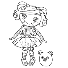 230x230 Lalaloopsy Coloring Pages