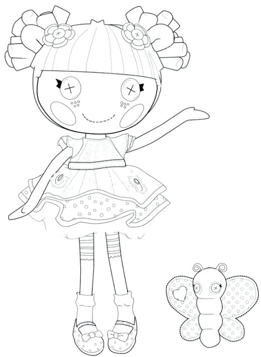 520x712 Colorear Lalaloopsy The Best Dolls Coloring Pages Juegos De
