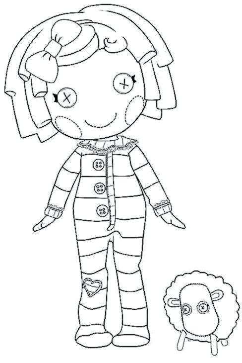Lalaloopsy Printable Coloring Pages