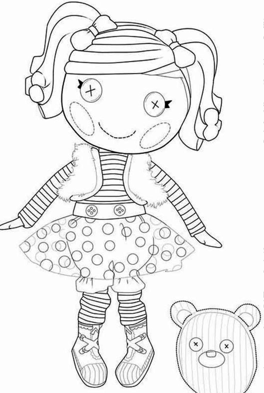 900x1336 Print Or Download Lalaloopsy Free Printable Coloring Pages No 1