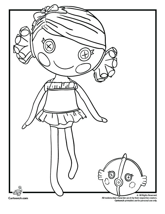 680x880 Extraordinary Lalaloopsy Printable Coloring Pages Doll Coloring