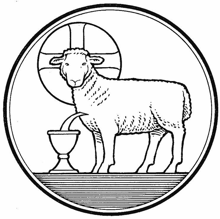 745x743 Gallery For Gt Lamb Of God Coloring Pages Pysanky Artistry
