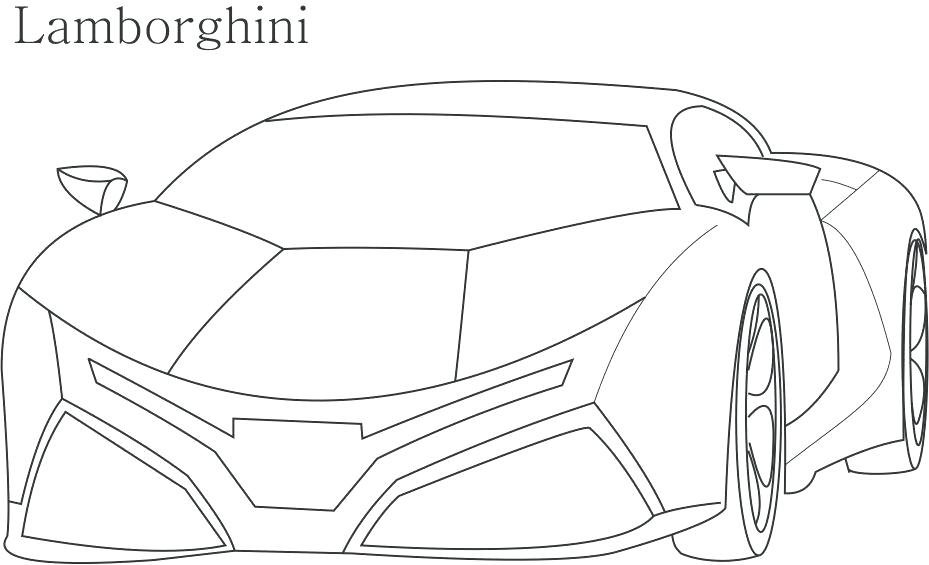 929x565 Lamborghini Sesto Elemento Coloring Pages Kids Coloring Police