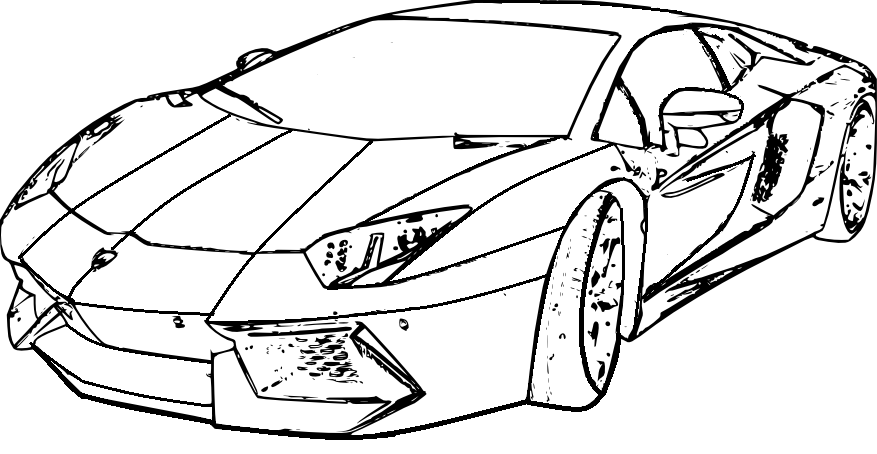 Lamborghini Coloring Pages