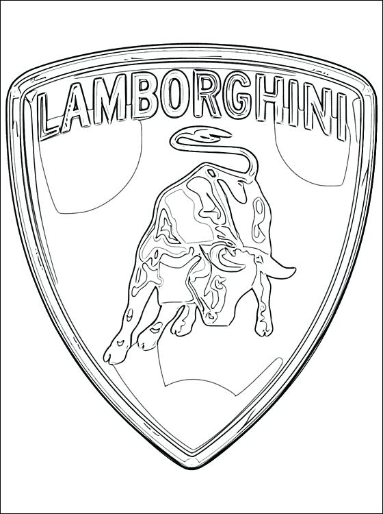 560x750 Lamborghini Aventador Coloring Pages Logo Coloring Pages