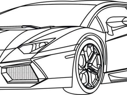 440x330 25 Lamborghini Aventador Coloring Pages, Free Coloring Pages