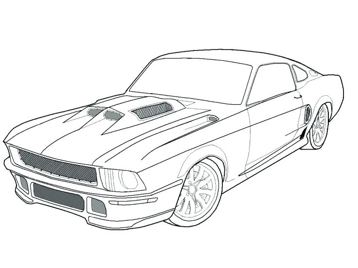 736x552 Easy Lamborghini Coloring Pages Printable Get This