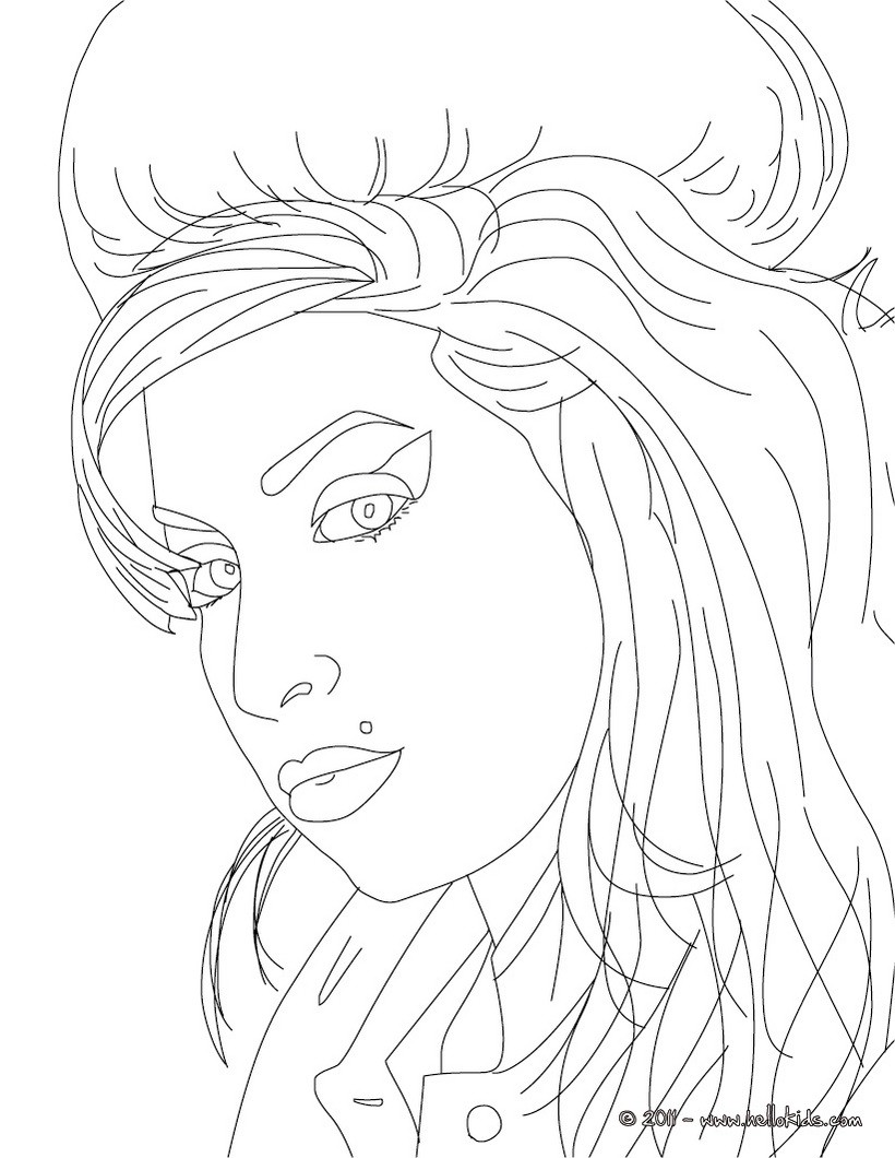 820x1060 Celebrity Coloring Sheets American Celebrities Pages Marylin