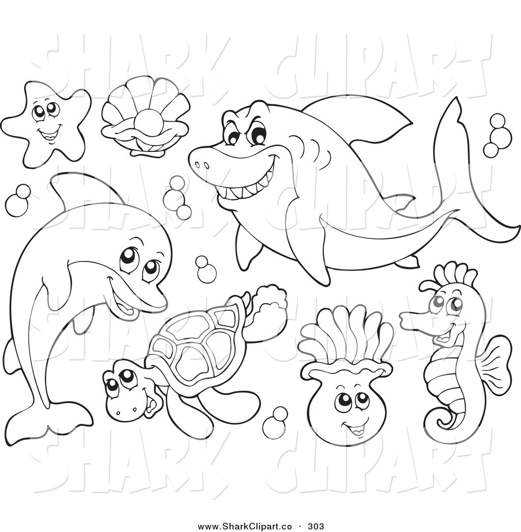 1024x1044 Cozy Ideas Ocean Animals Coloring Pages Water Images For Kids