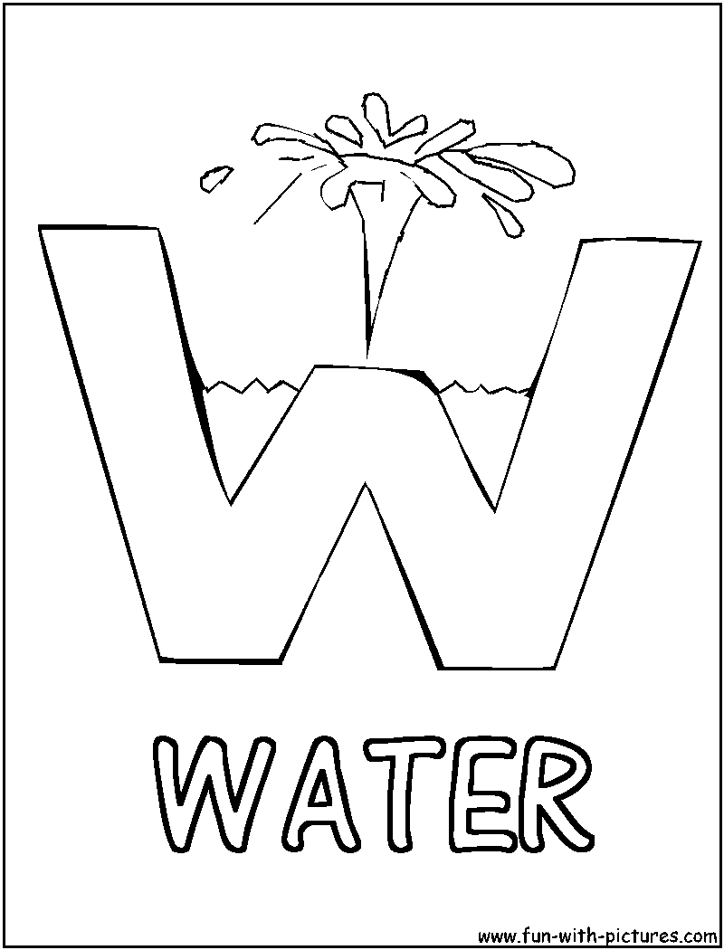 800x1050 Water Coloring Pages Educational Coloring Pages