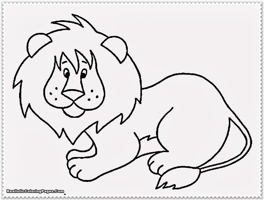 1066x810 Baby Jungle Animals Coloring Pages