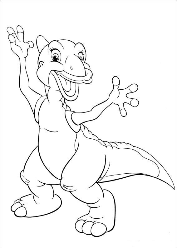 Land Before Time Coloring Pages