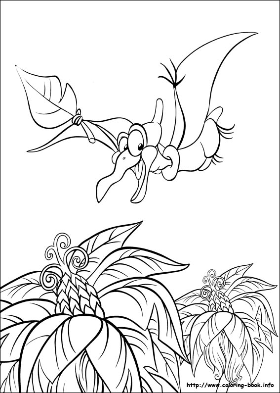 567x794 The Land Before Time Coloring Pages