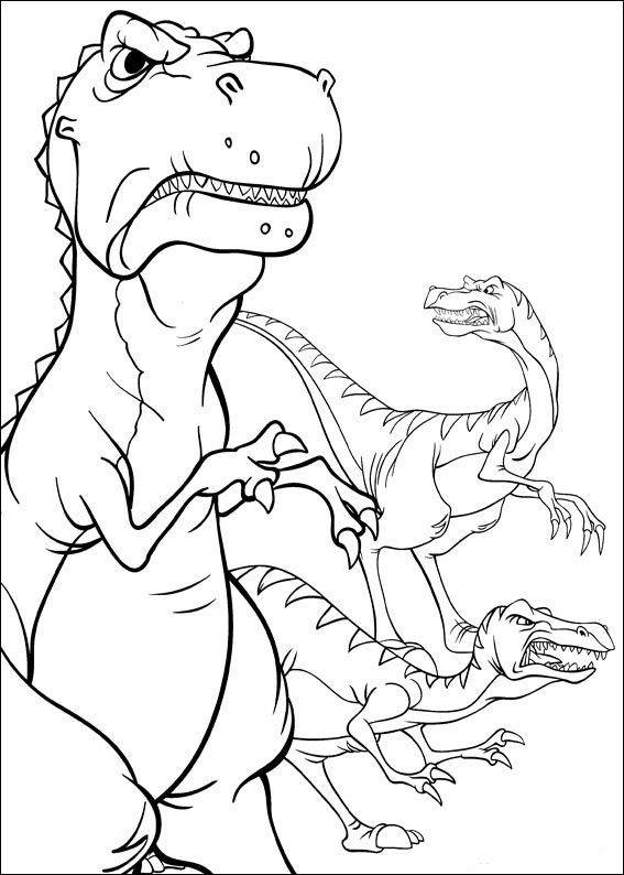 567x794 The Land Before Time Coloring Pages For Kids. Printable. Online
