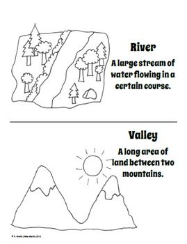 269x350 Free Landforms Dictionary (Or Coloring Book)