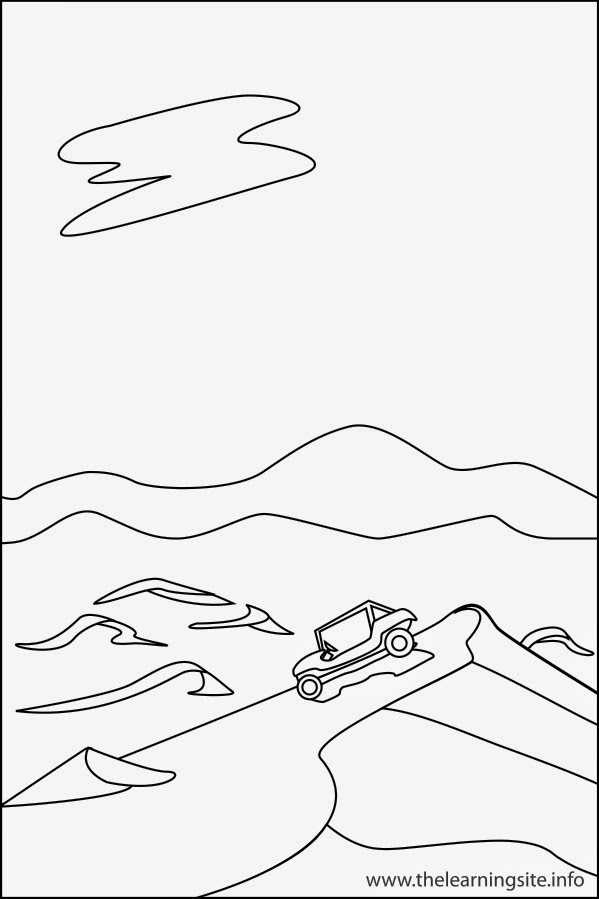 599x899 Fantastic Landform Coloring Pages Ornament