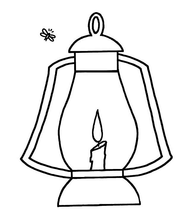 600x734 Firefly And Lantern Coloring Page Color Luna
