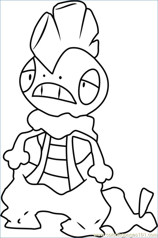 531x800 Ditto Pokemon Coloring Page