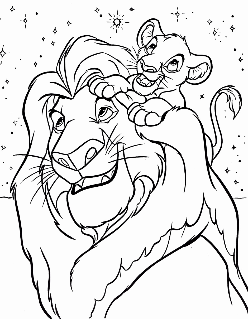 Large Coloring Pages
