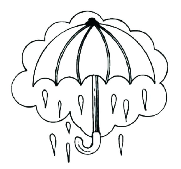 614x573 Large Coloring Pages Rain Coloring Sheet Large Coloring Pages
