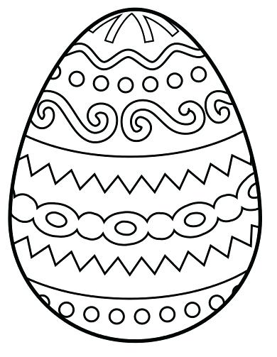 390x503 Easter Egg Color Sheets Egg Coloring Coloring Pages For Kids Free