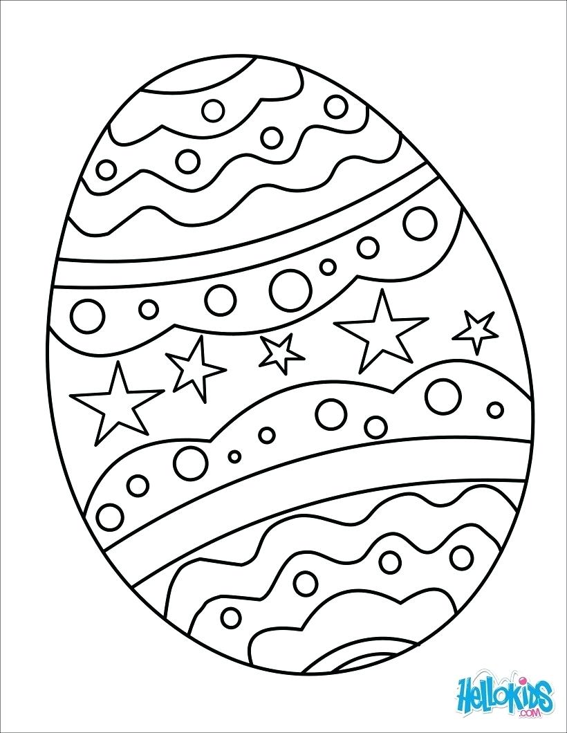 820x1060 Coloring Page ~ Egg Coloring Pages Eggs Page Easter Colouring